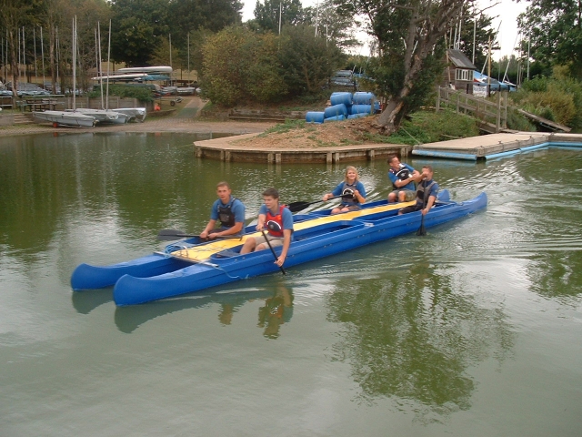  A canoa dupla! 